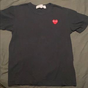 COMME des GARÇONS T-Shirt grey and black